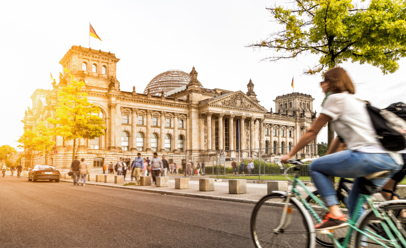 Berlin mit Fahrrad